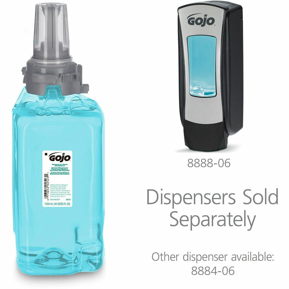Gojo® ADX-12 Botanical Foam Soap Refill 3/1250ml/CS