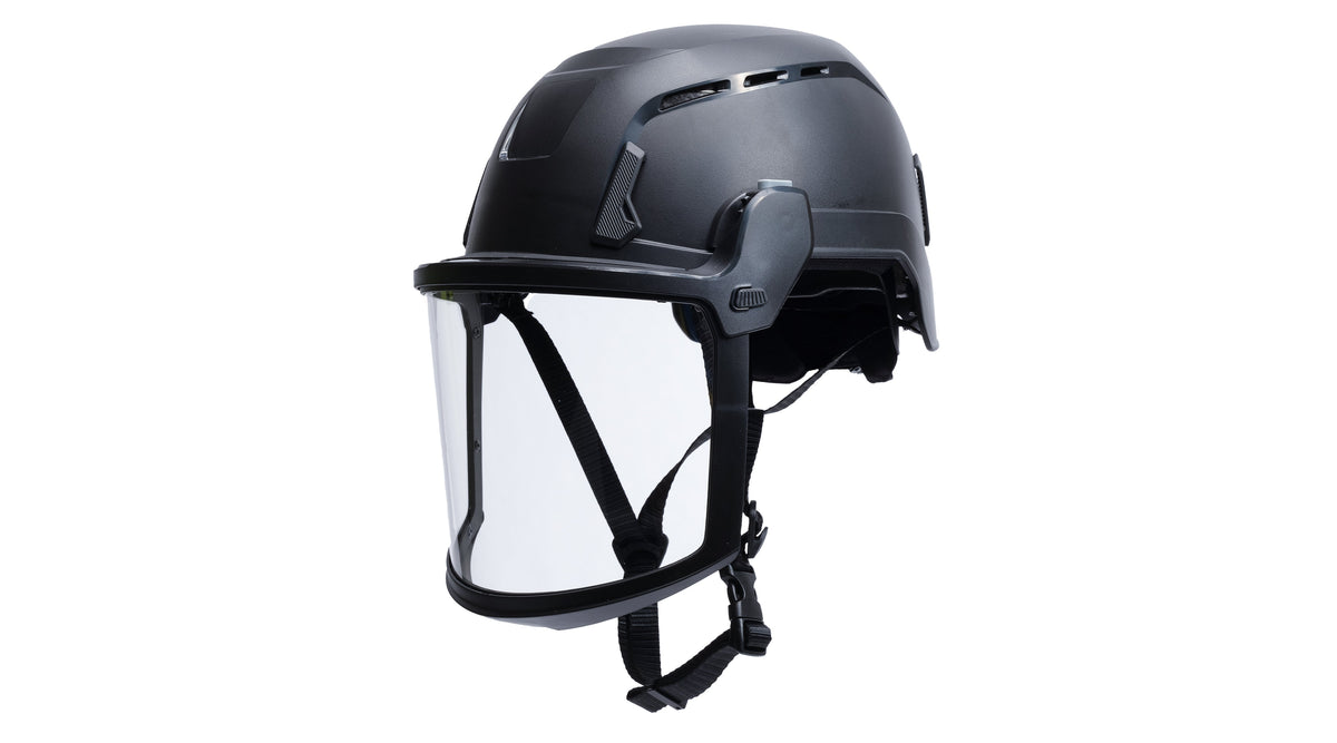 Pyramex SL T2 Hard Hat - Polycarbonate Face Shield