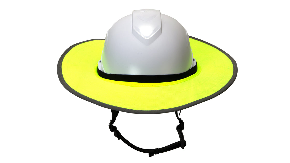 Pyramex Ridgeline XR7 Hard Hat Shade Lime front