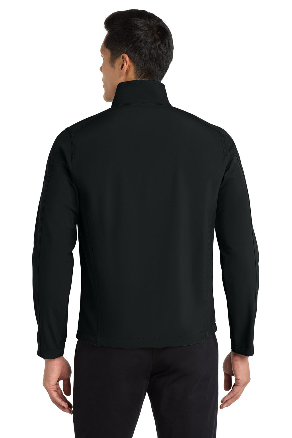 Port Authority Core Soft Shell Jacket – Black – back