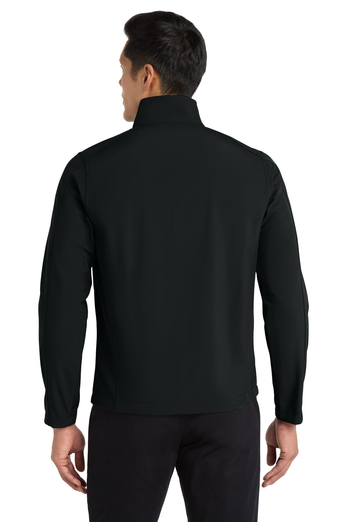 Port Authority Core Soft Shell Jacket – Black – back