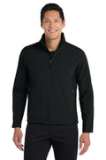 Port Authority Core Soft Shell Jacket – Black – front