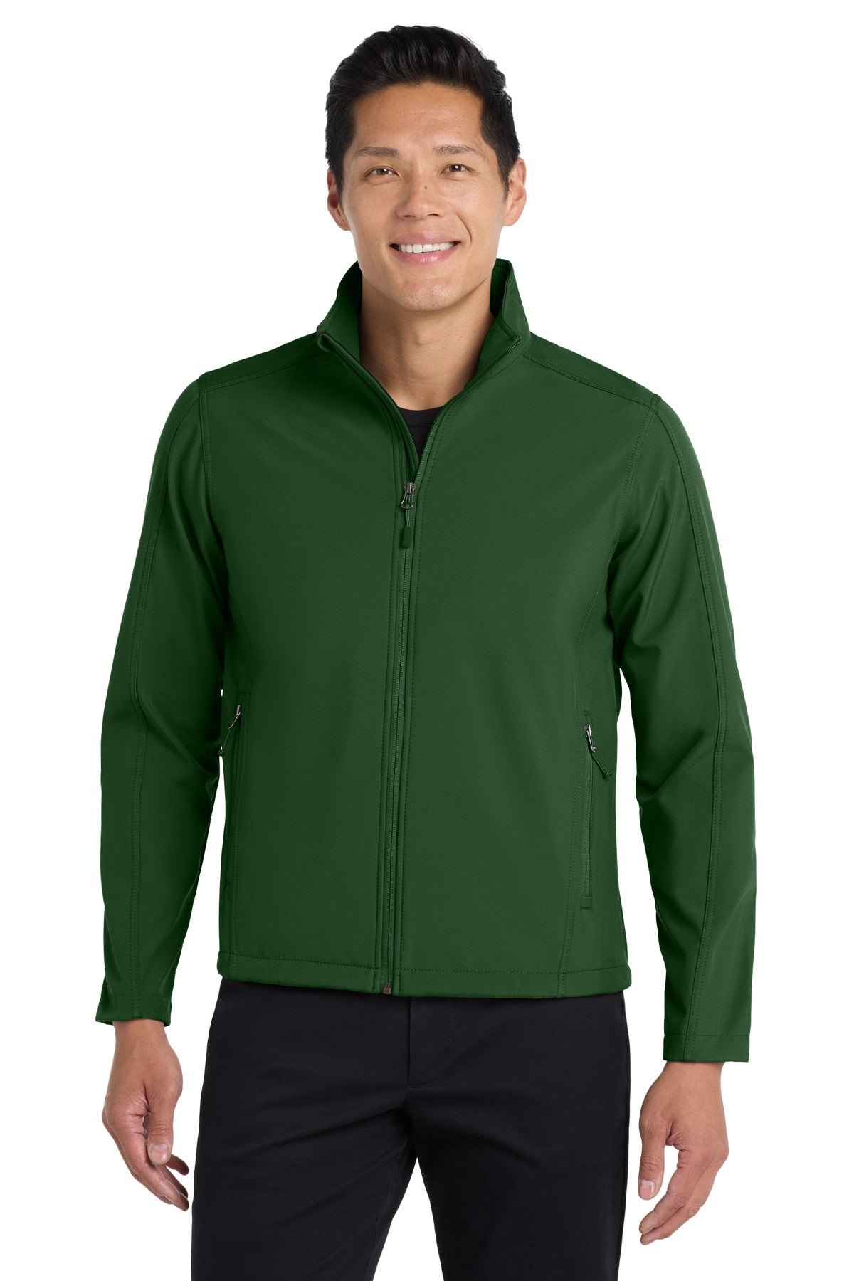 Port Authority Core Soft Shell Jacket – Forest Green