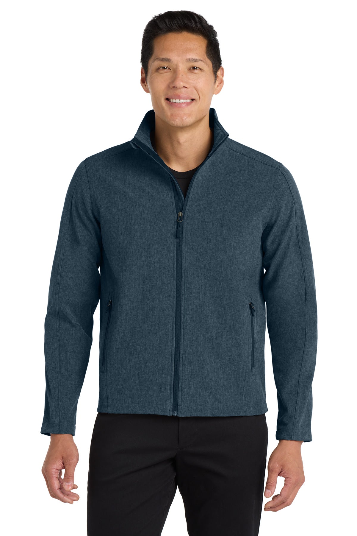 Port Authority Core Soft Shell Jacket – Navy Heather