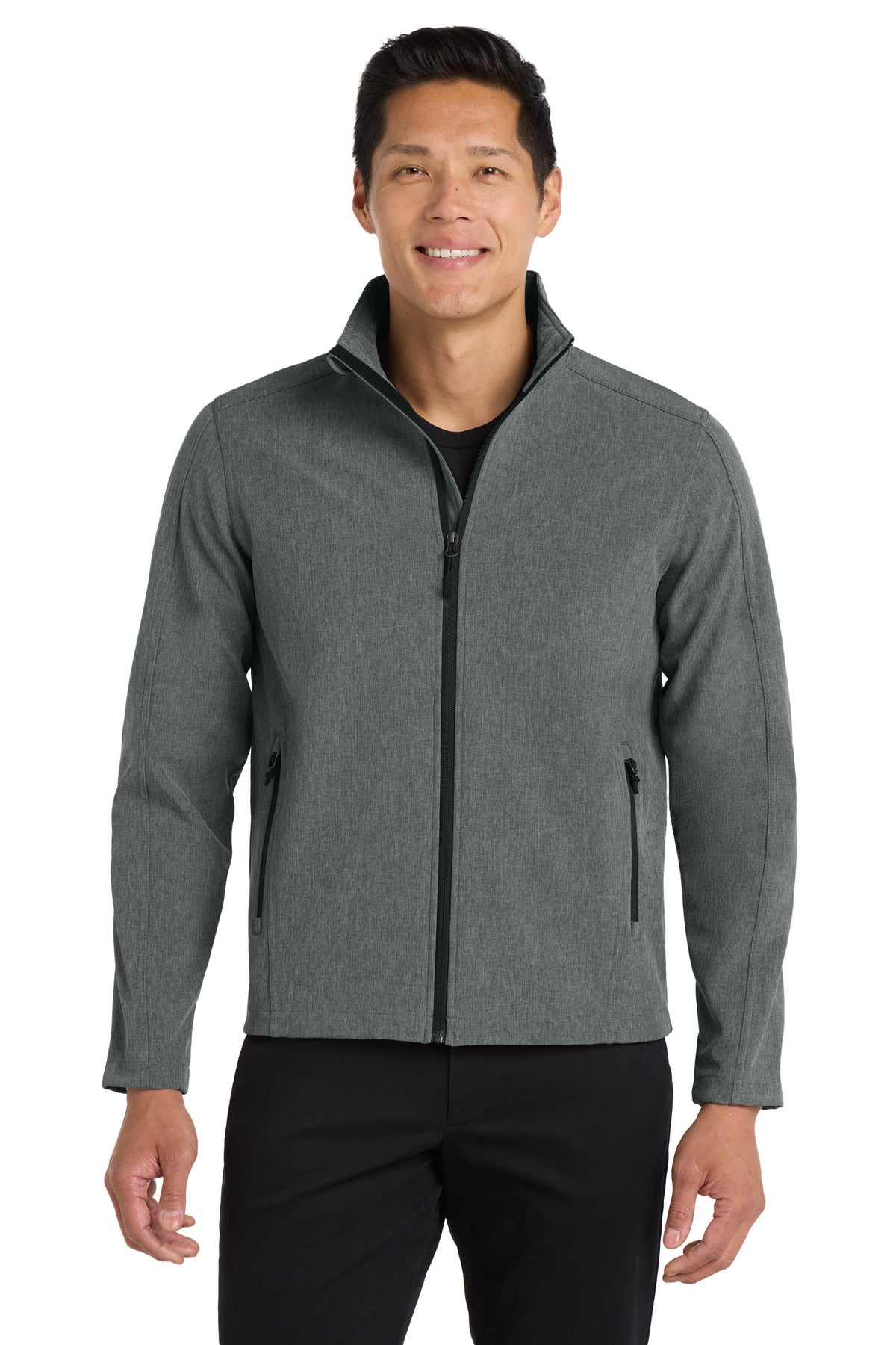 Port Authority Core Soft Shell Jacket – Pearl Grey Heather