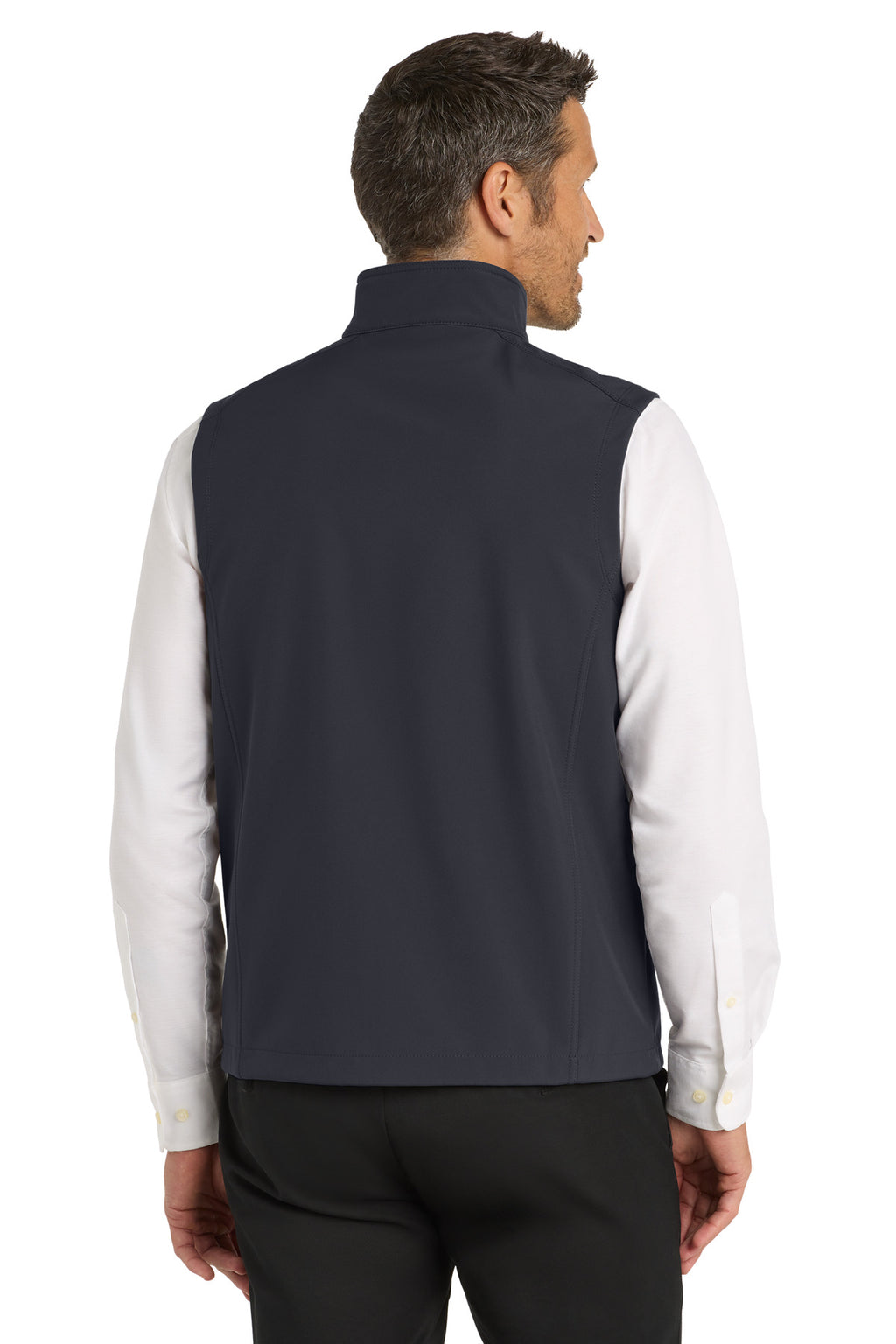 Port Authority Core Soft Shell Vest – Battleship Grey – back