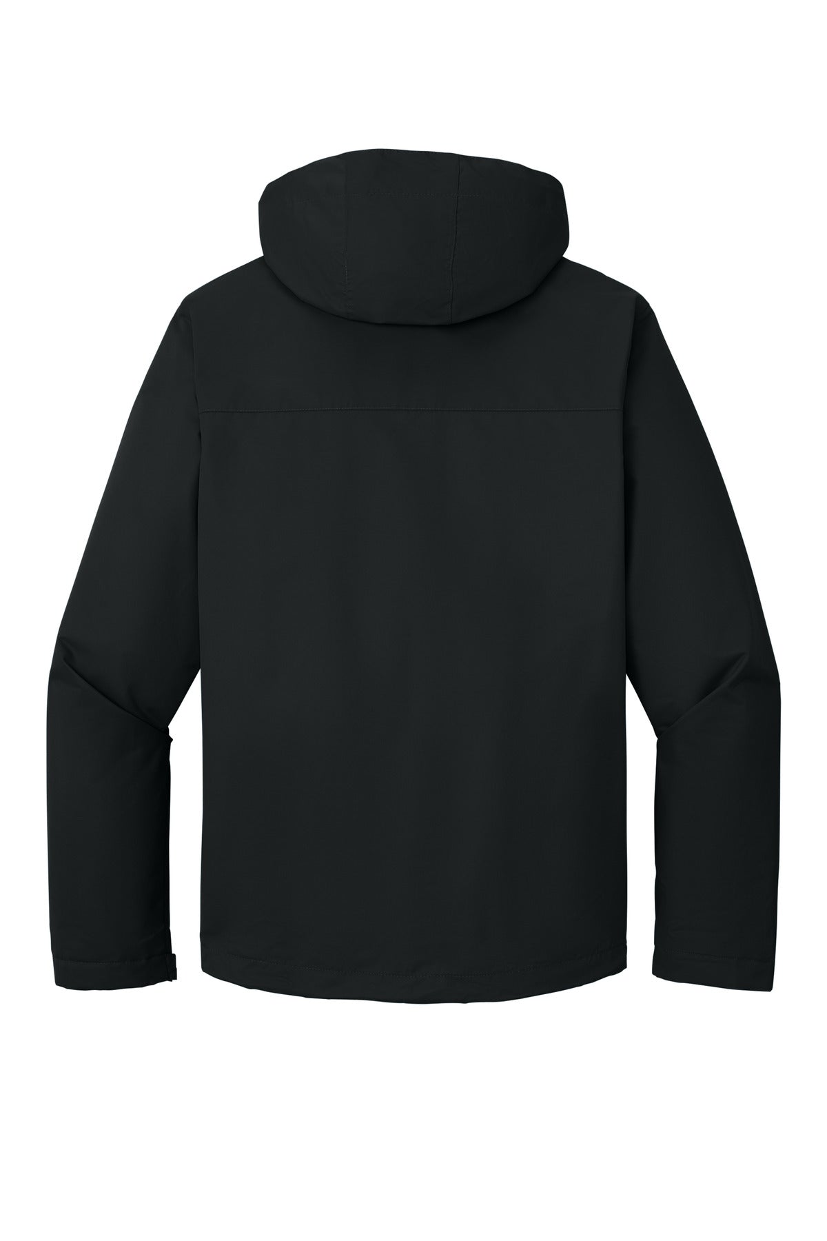 Port Authority All-Conditions Jacket – Black – flat back