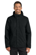 Port Authority All-Conditions Jacket – Black – front