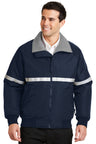 True Navy/Grey Heather/Reflective