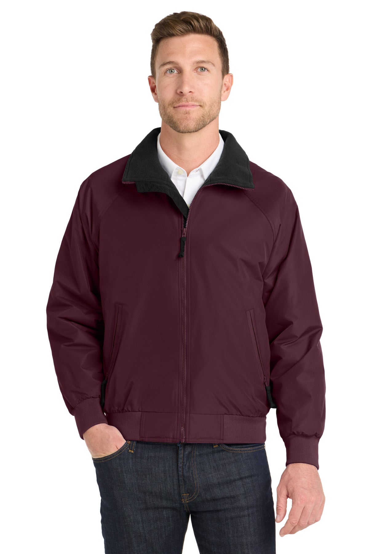 Port Authority Challenger Jacket – Maroon/Black