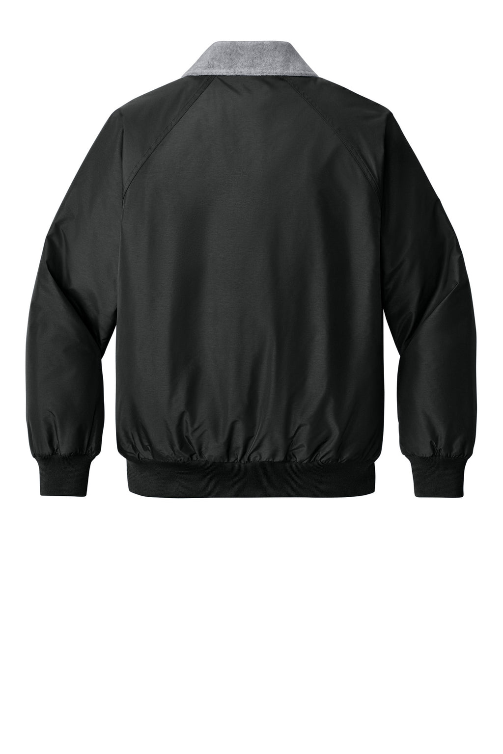 Port Authority Challenger Jacket – True Black/Gray – flat back