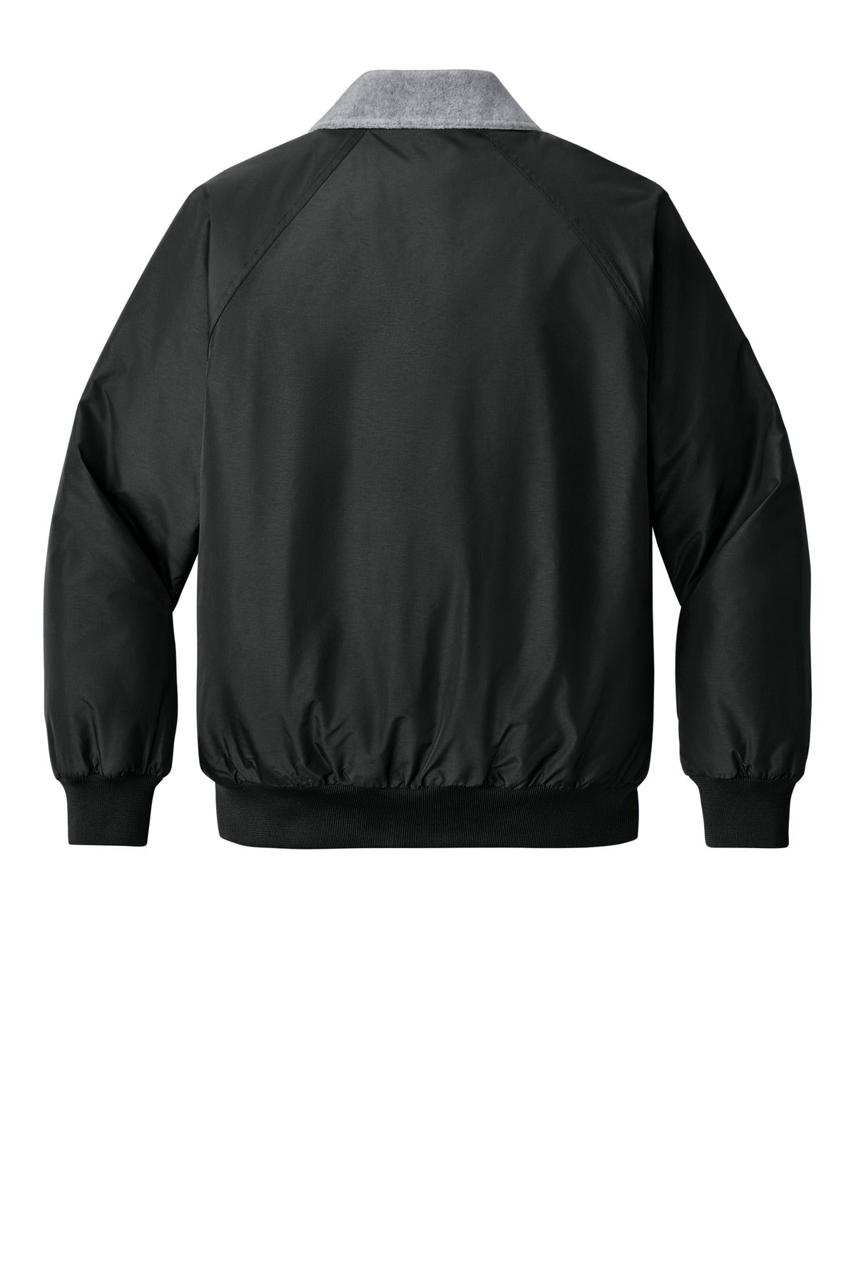 Port Authority Challenger Jacket – True Black/Gray – flat back