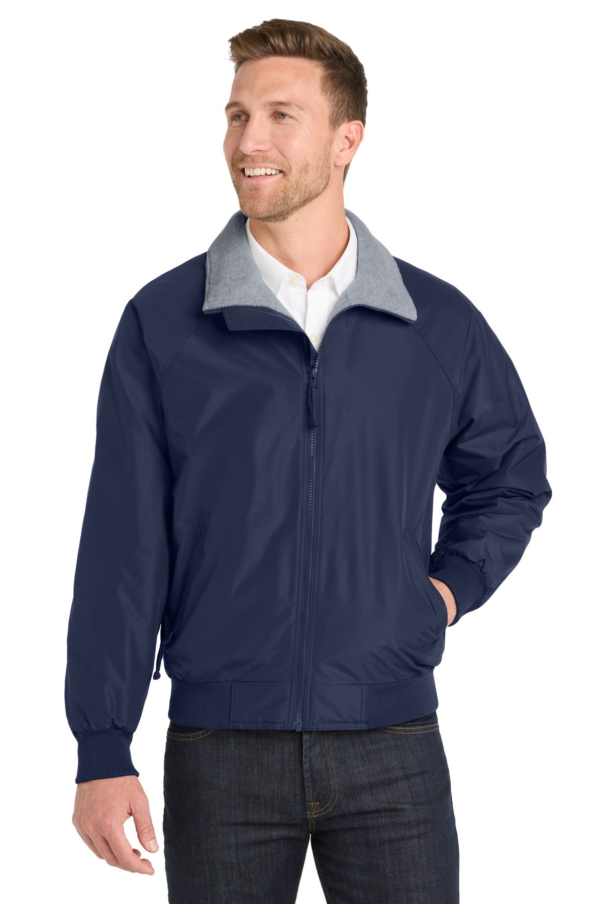 Port Authority Challenger Jacket – True Navy/Gray
