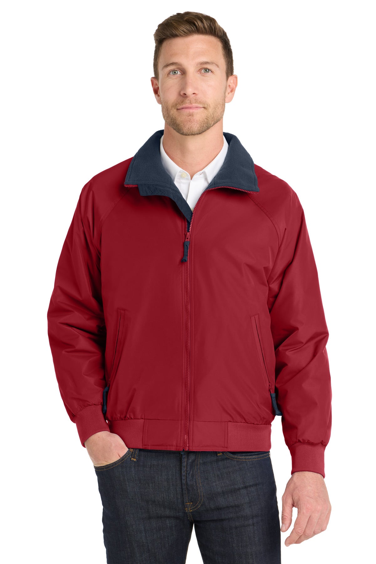 Port Authority Challenger Jacket – True Red/True Navy