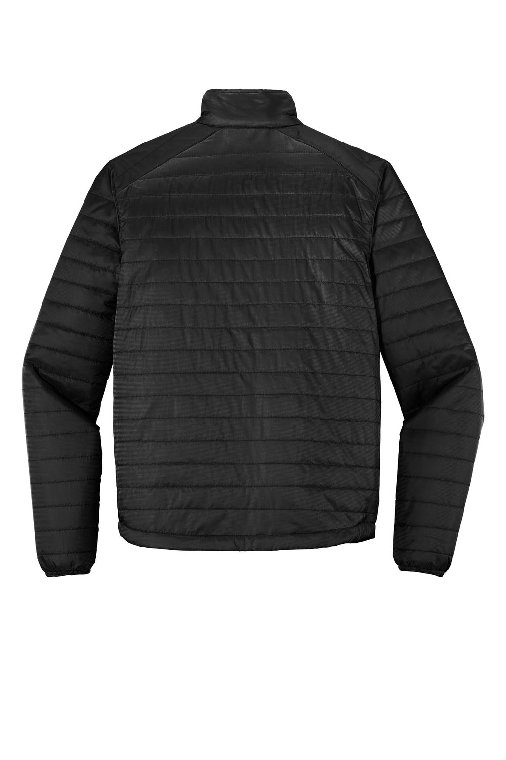Port Authority Packable Puffy Jacket – Deep Black – flat back