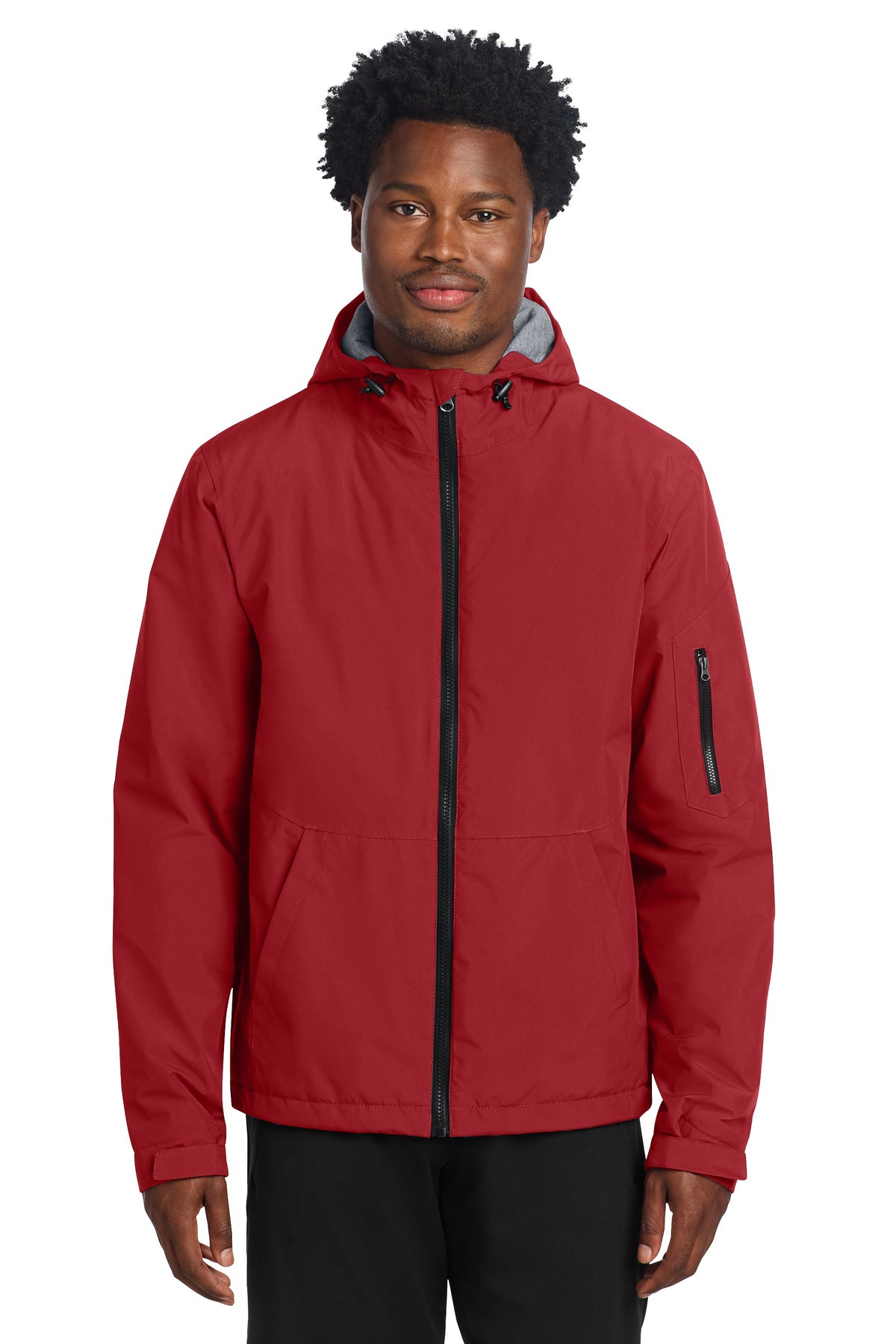 Sport-Tek Waterproof Insulated Jacket – Deep Red