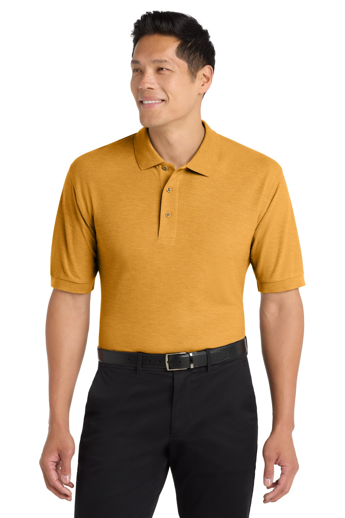 Port Authority Silk Touch Polo – Gold