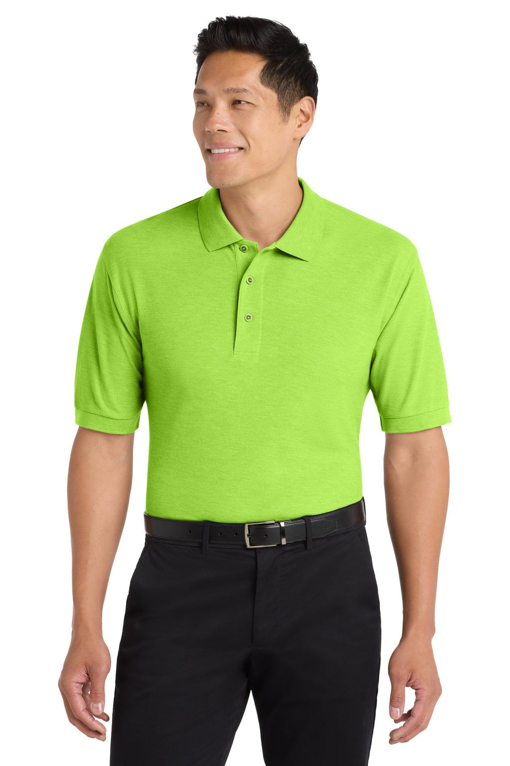 Port Authority Silk Touch Polo – Lime
