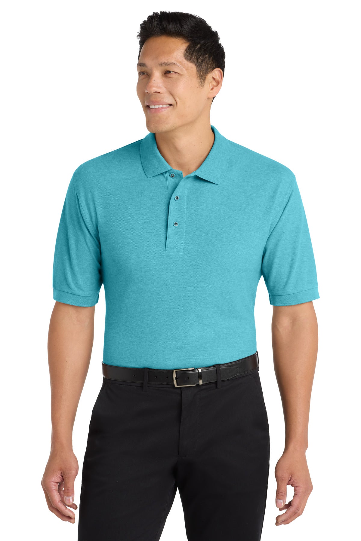 Port Authority Silk Touch Polo – Maui Blue
