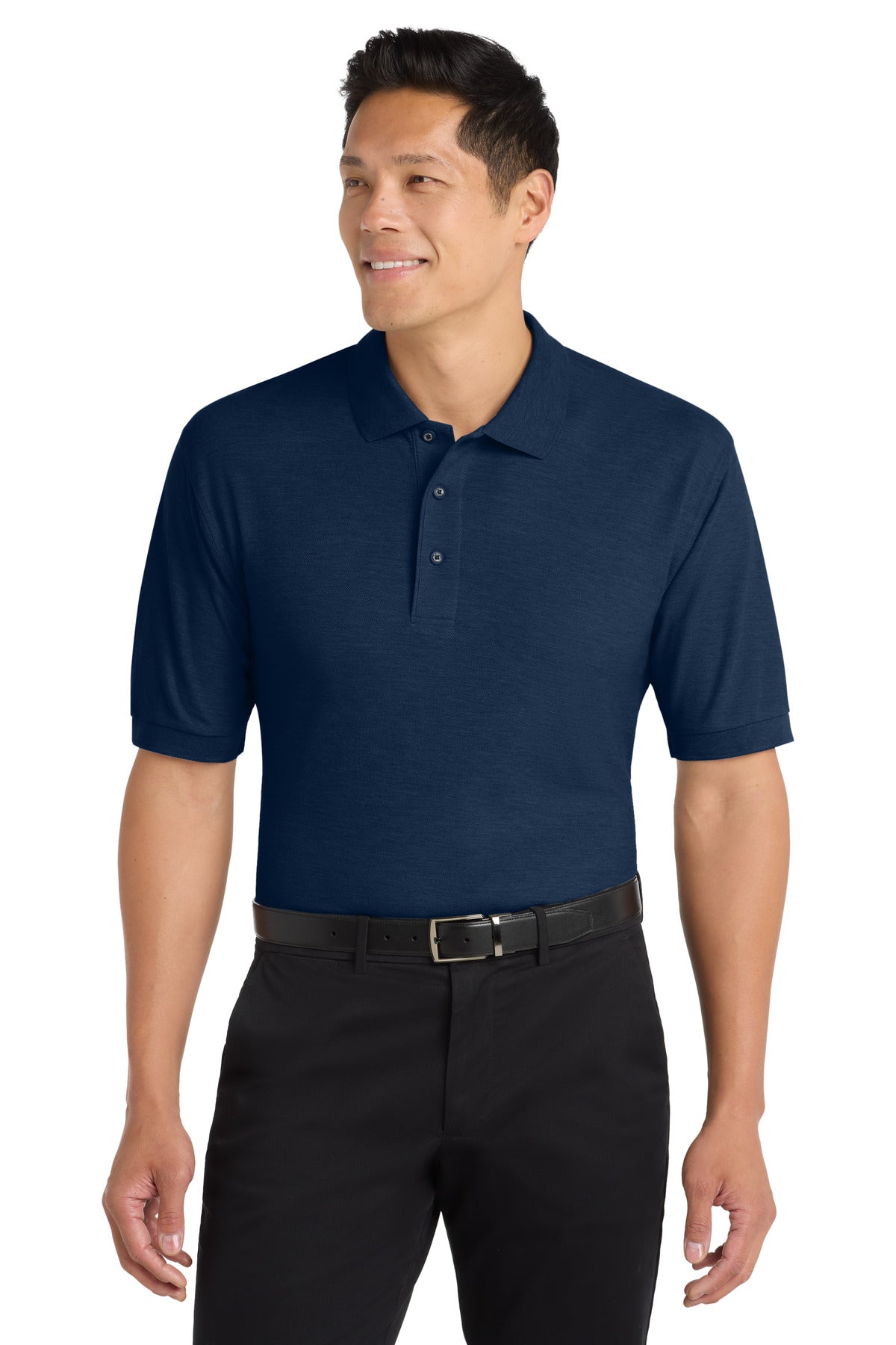 Port Authority Silk Touch Polo – Navy
