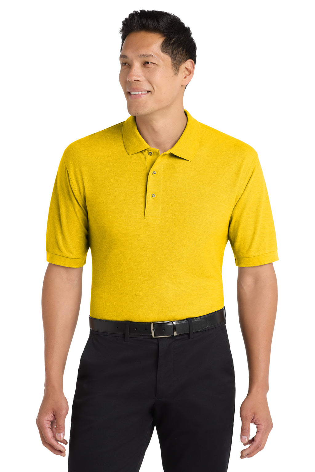 Port Authority Silk Touch Polo – Sunflower Yellow