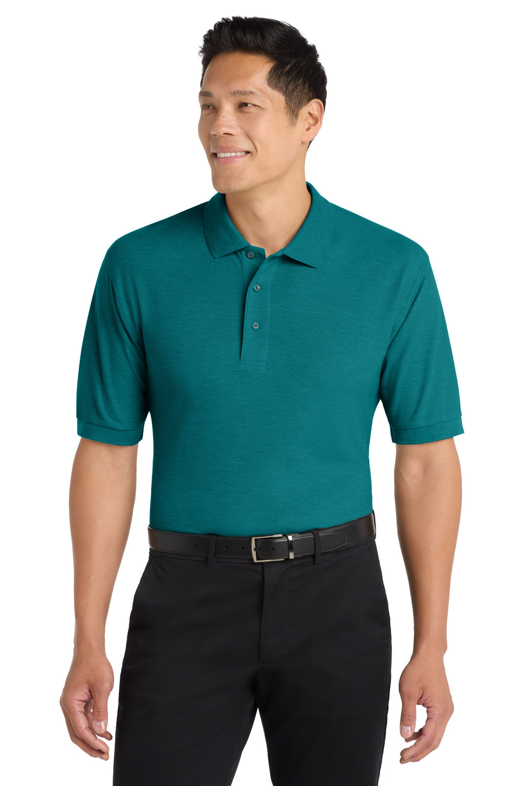 Port Authority Silk Touch Polo – Teal Green