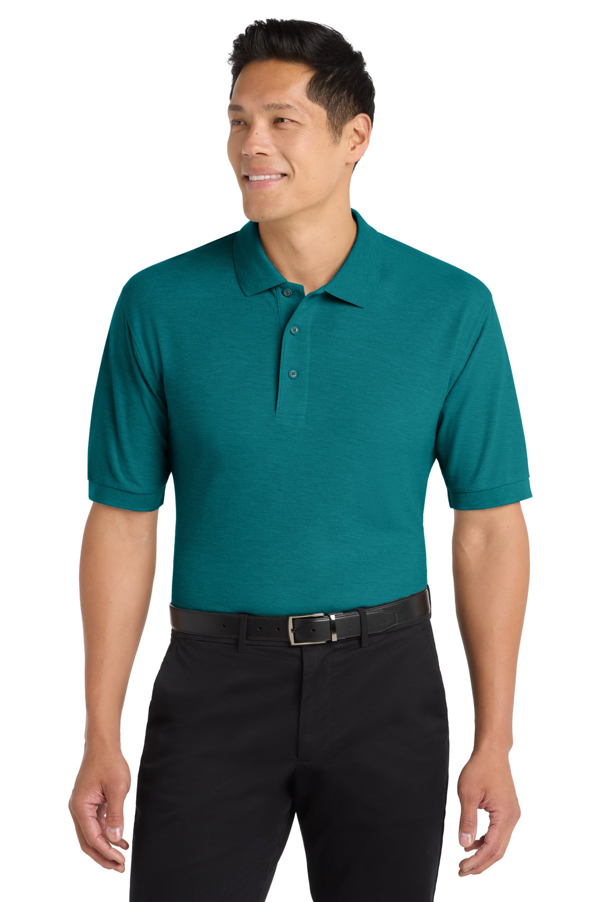 Port Authority Silk Touch Polo – Teal Green