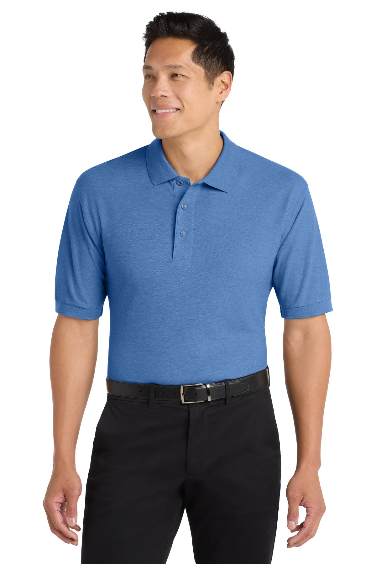 Port Authority Silk Touch Polo – Ultramarine Blue