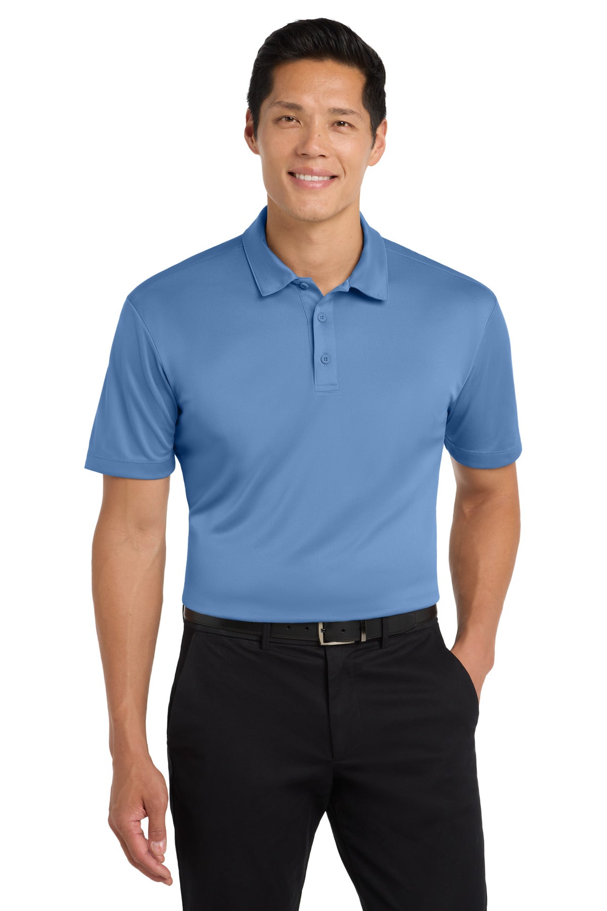 Port Authority Silk Touch Performance Polo – Carolina Blue