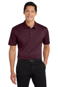 Port Authority Silk Touch Performance Polo – Maroon