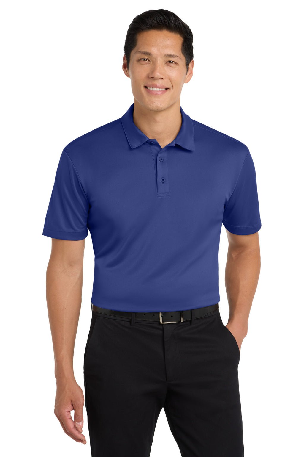 Port Authority Tall Silk Touch Performance Polo – Royal