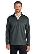 Port Authority C-FREE Double Knit 1/4-Zip – Grey Steel Heather