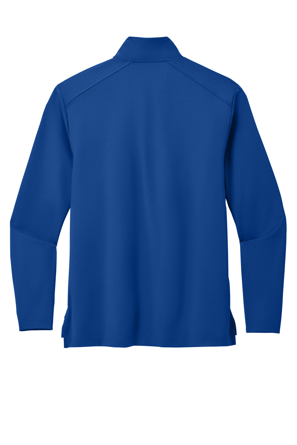 Port Authority C-FREE Double Knit 1/4-Zip – True Royal – flat back