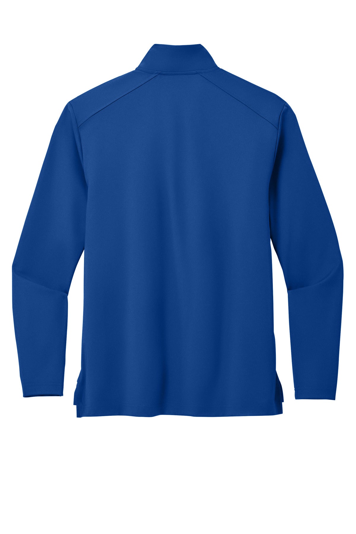 Port Authority C-FREE Double Knit 1/4-Zip – True Royal – flat back