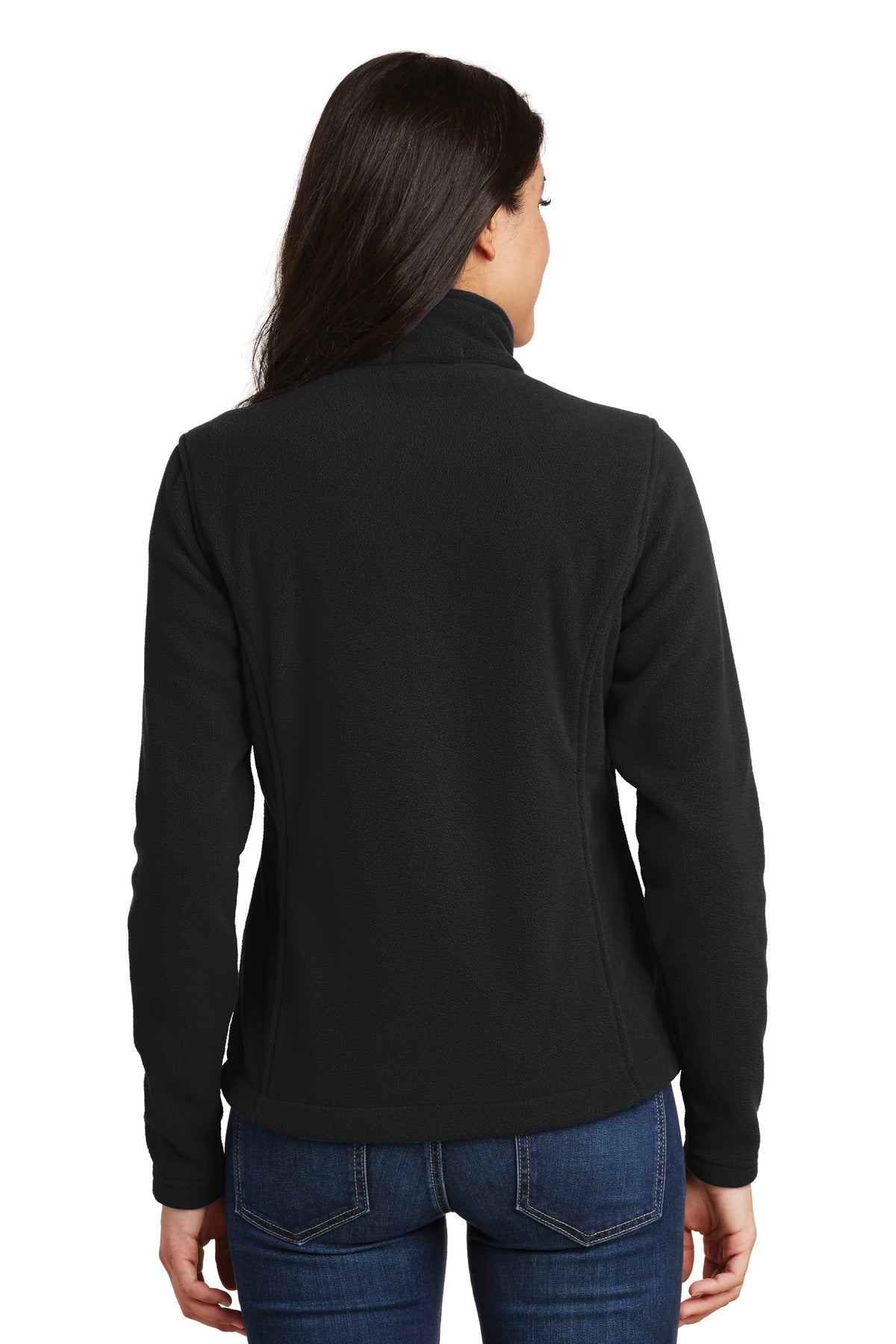 Port Authority Women's Value Fleece Jacket – Black – back