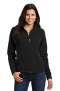 Port Authority Women's Value Fleece Jacket – Black – front