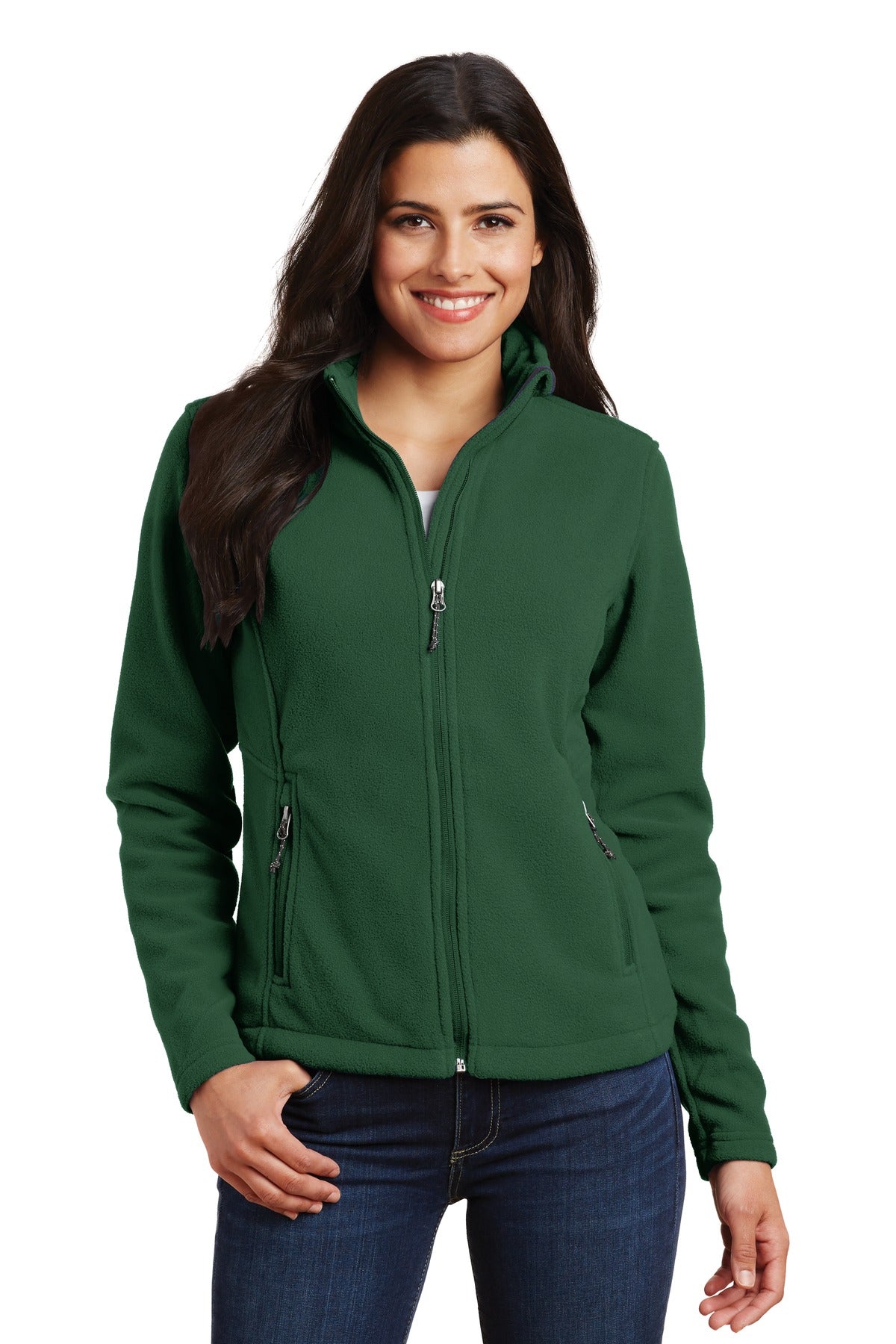 Port Authority Women's Value Fleece Jacket – Forest Green