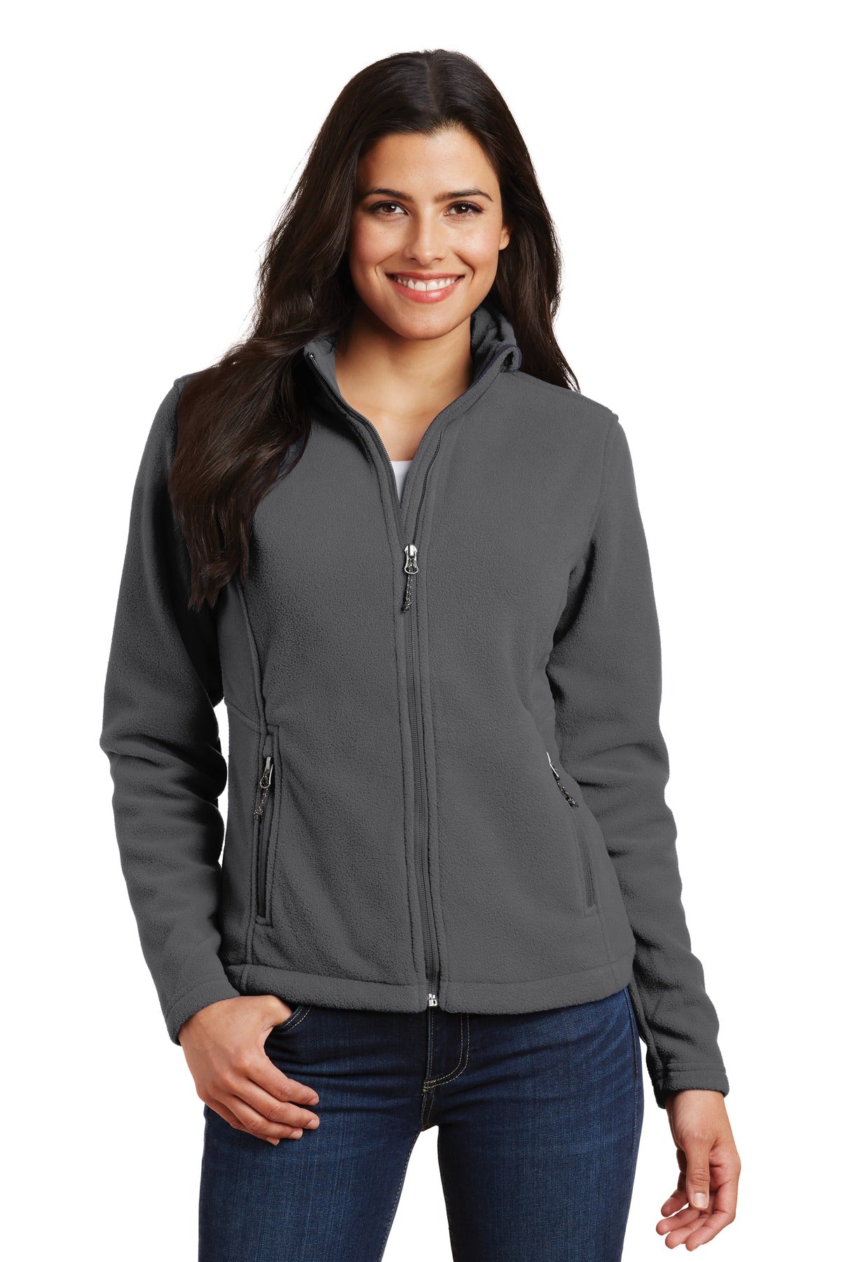 Port Authority Women's Value Fleece Jacket – Iron Grey
