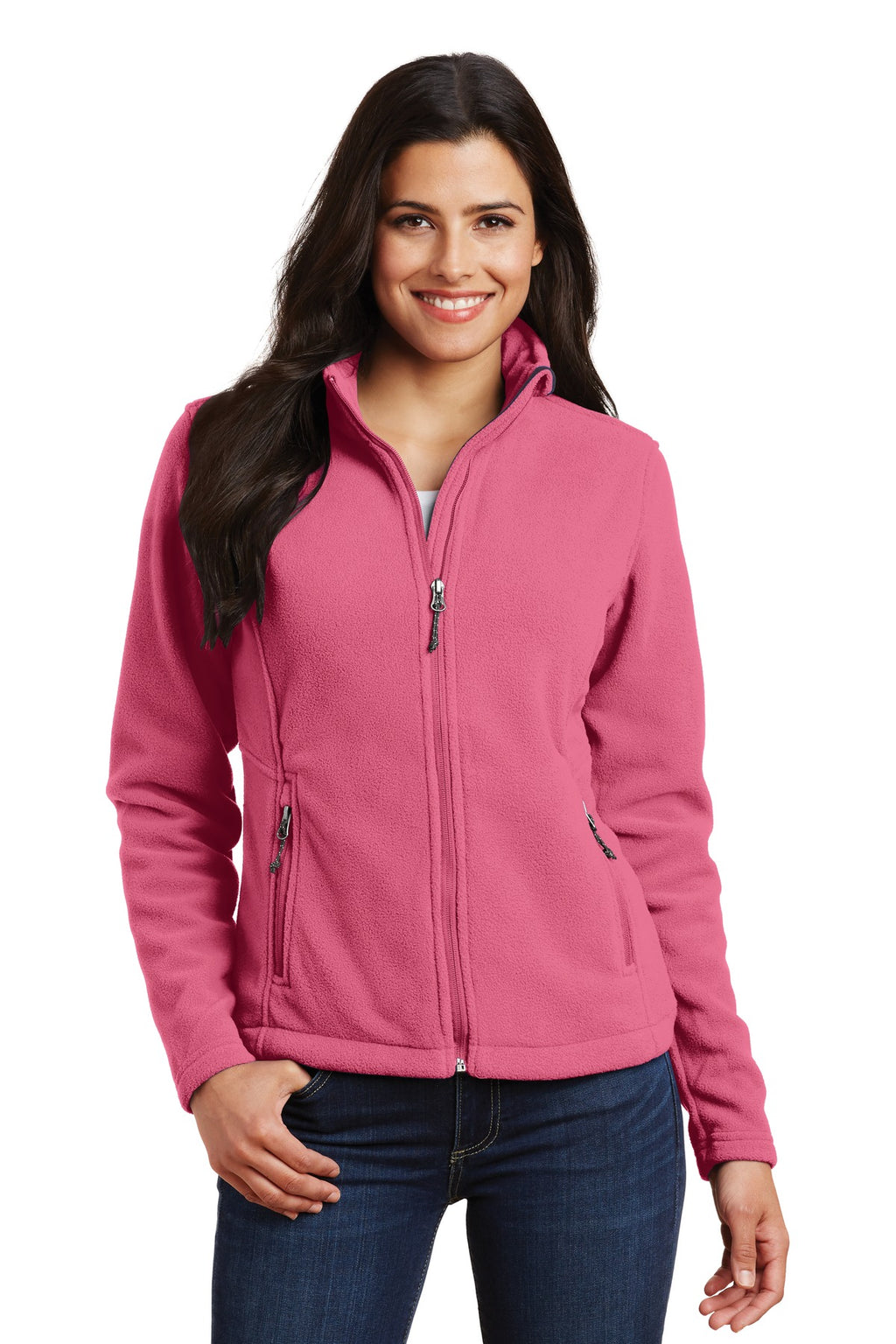 Port Authority Women's Value Fleece Jacket – Pink Blossom