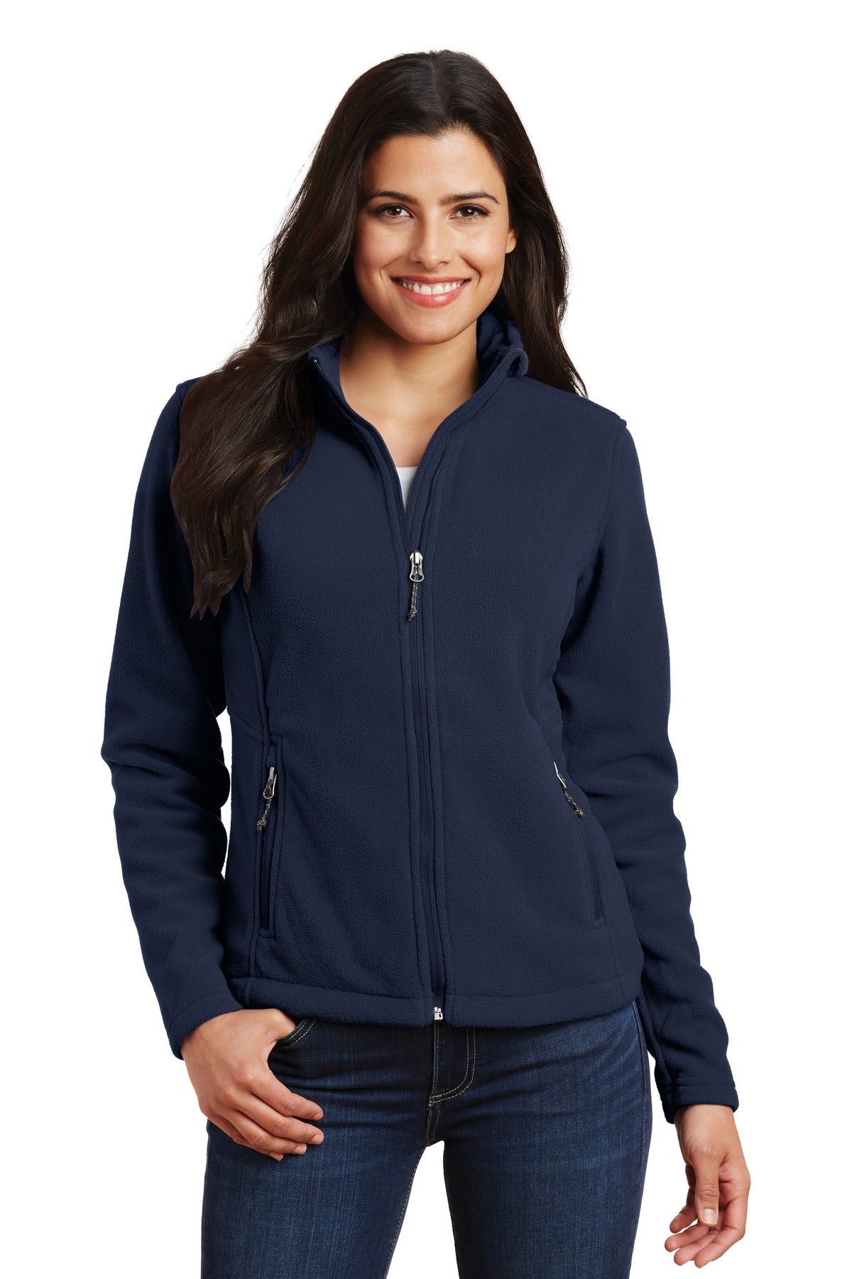 Port Authority Women's Value Fleece Jacket – True Navy