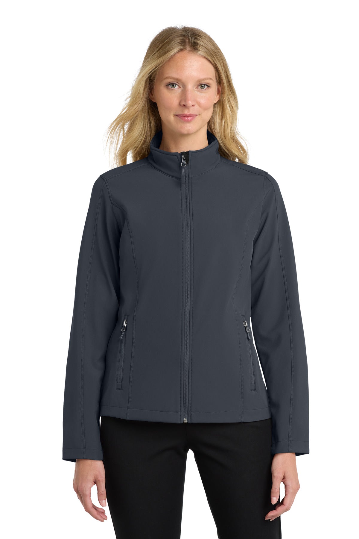 Port Authority Women's Core Soft Shell Jacket – Battleship Grey