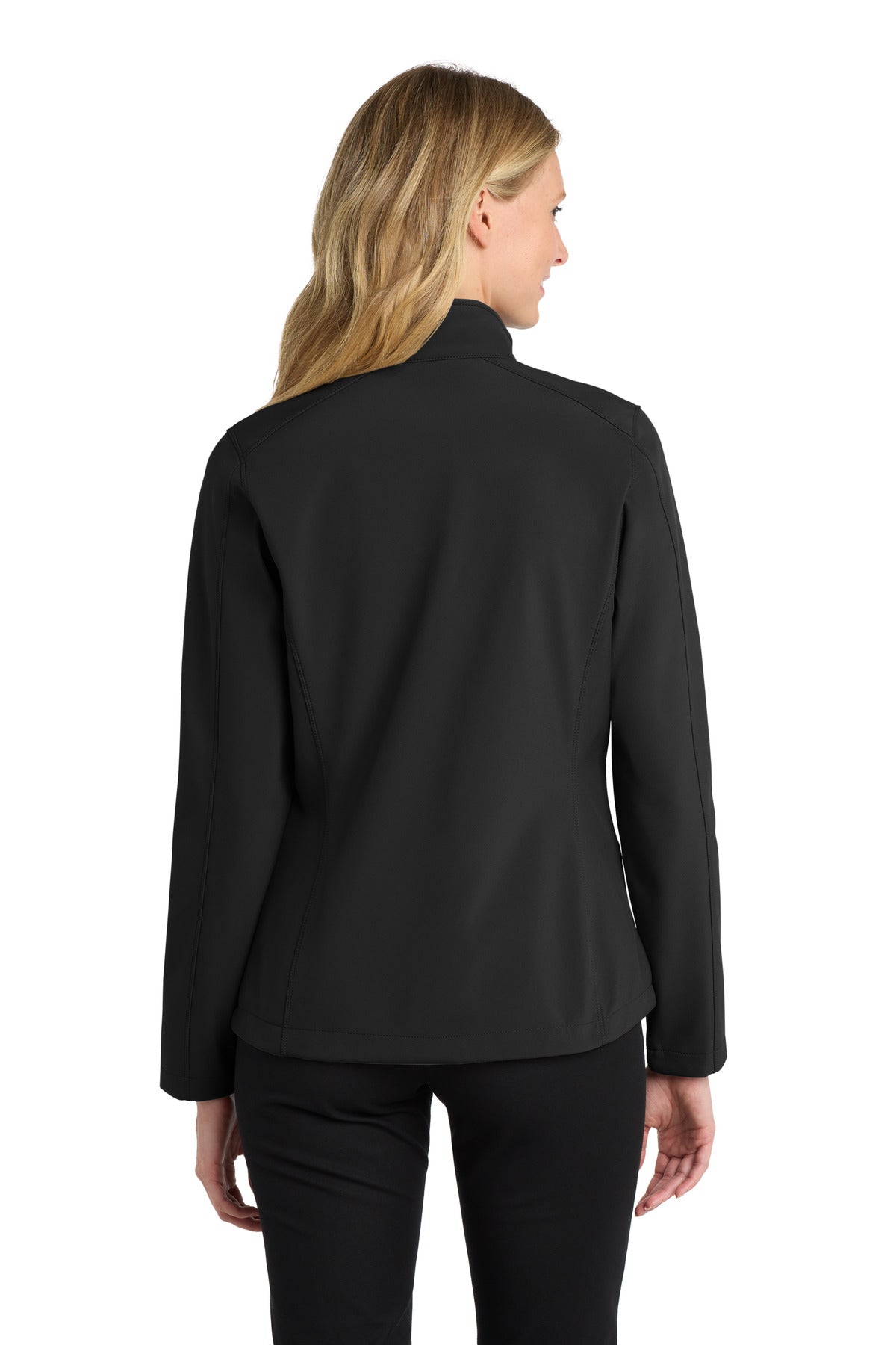 Port Authority Women's Core Soft Shell Jacket – Black – back