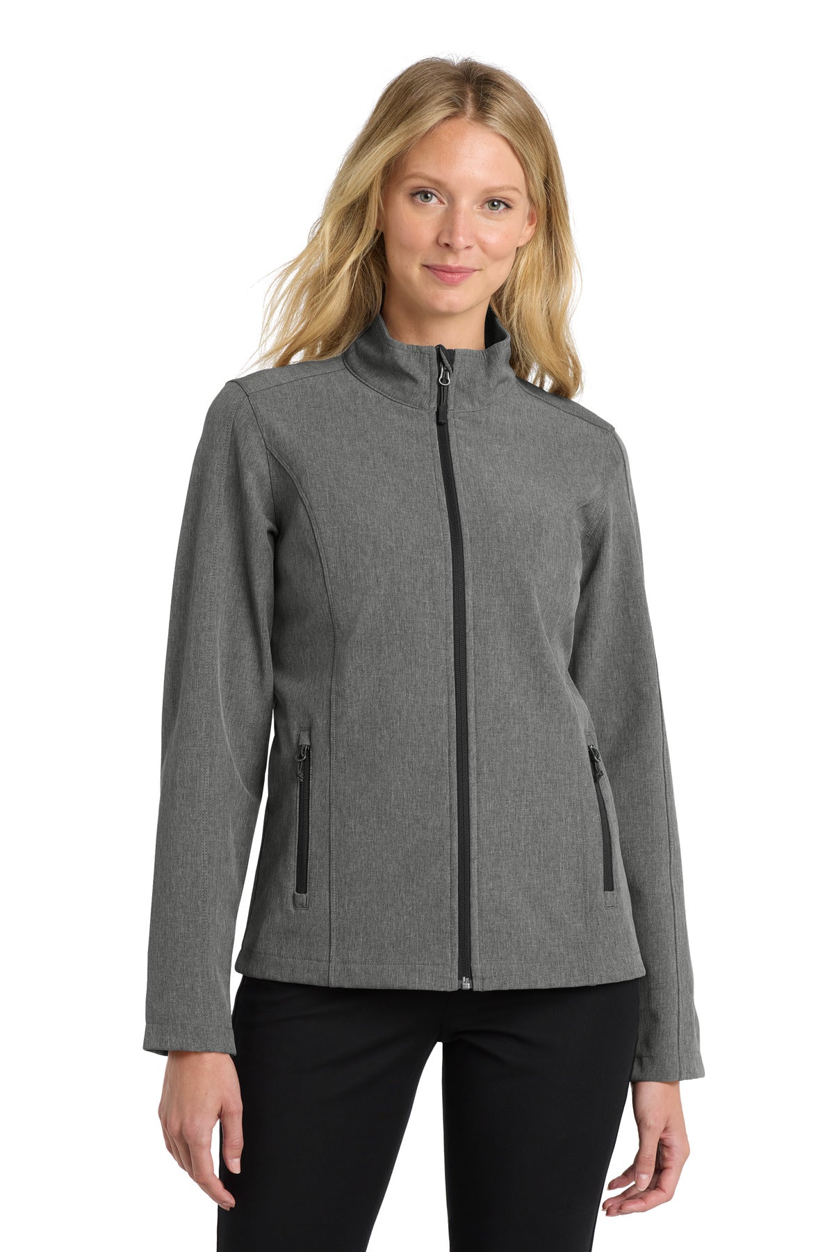 Port Authority Women's Core Soft Shell Jacket – Pearl Grey Heather
