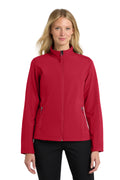 Port Authority Women's Core Soft Shell Jacket – Rich Red