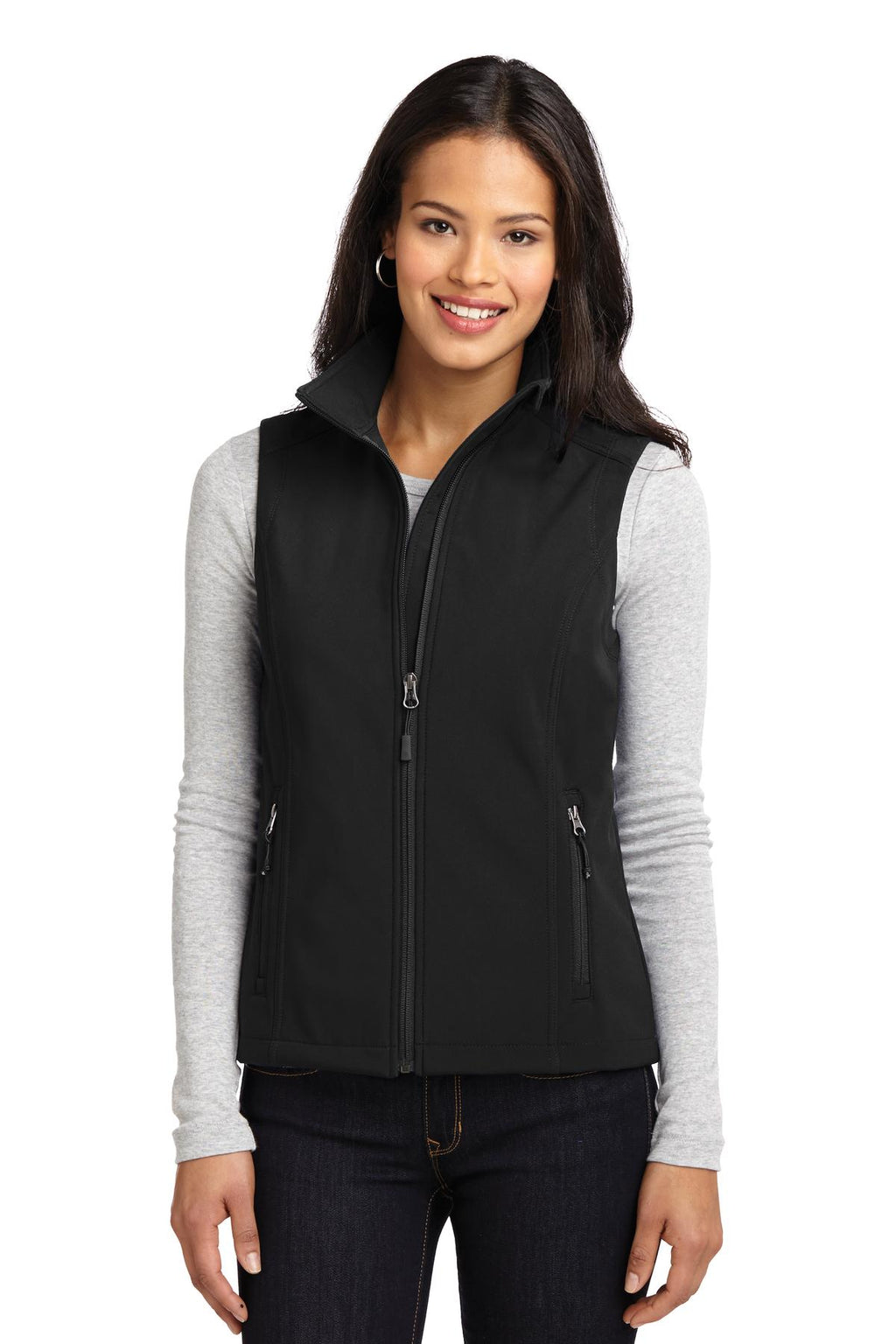 Port Authority Women's Core Soft Shell Vest – Black