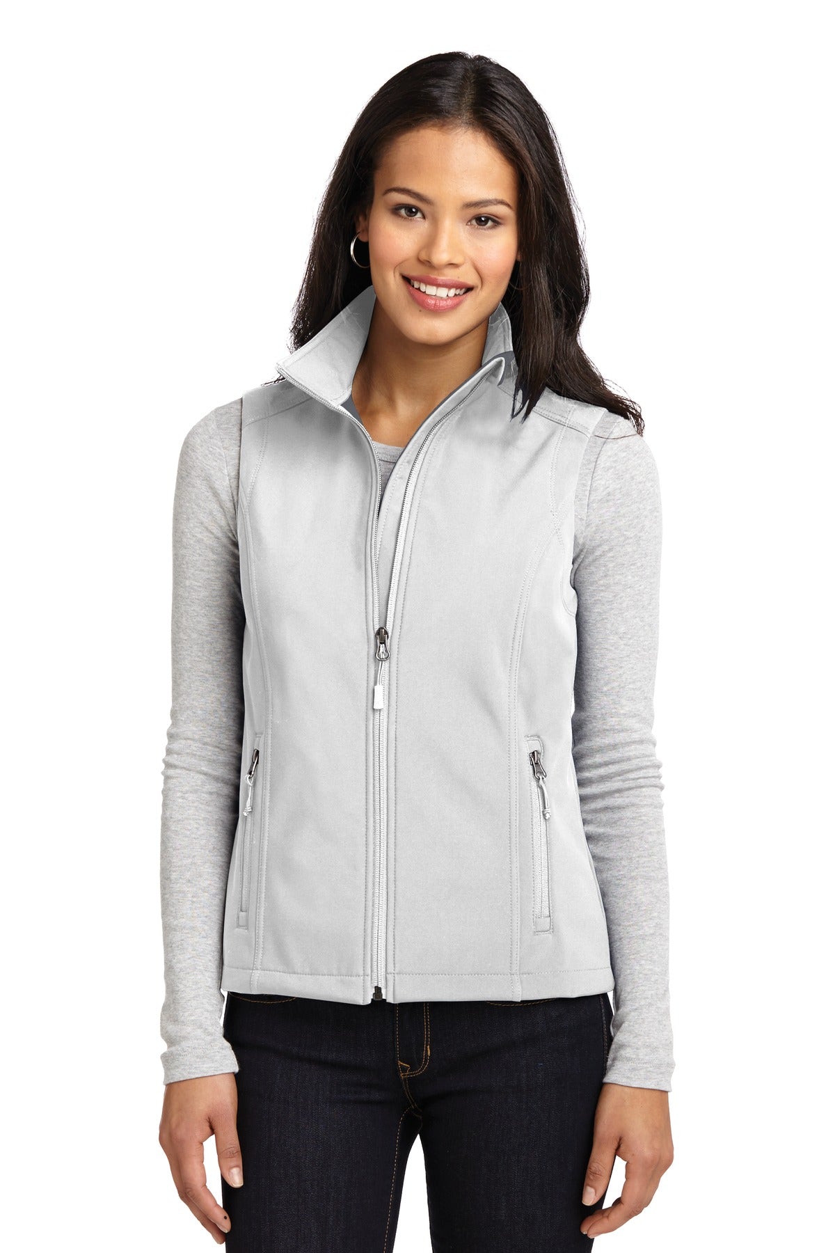Port Authority Women's Core Soft Shell Vest – Marshmallow