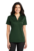 Port Authority Women's Silk Touch Performance Polo – Dark Green