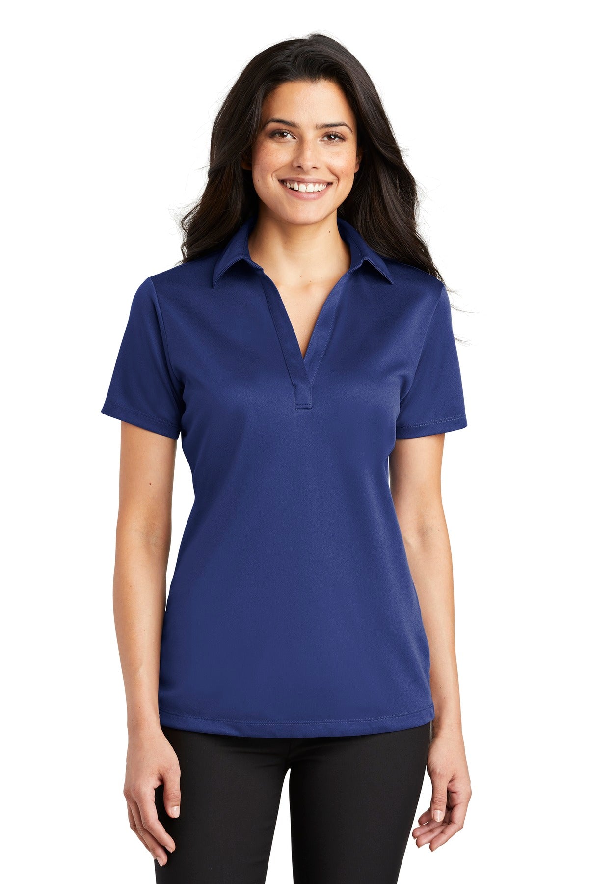 Port Authority Women's Silk Touch Performance Polo – Royal