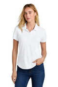 New Era Women's Power Polo – White