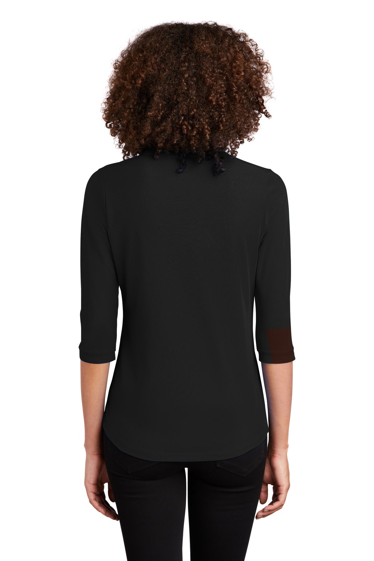 OGIO Women's Jewel Henley – Blacktop – back